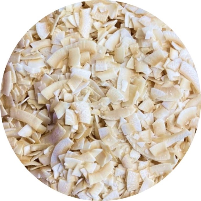 Dried Coconut Flakes - Dừa sấy Trắng